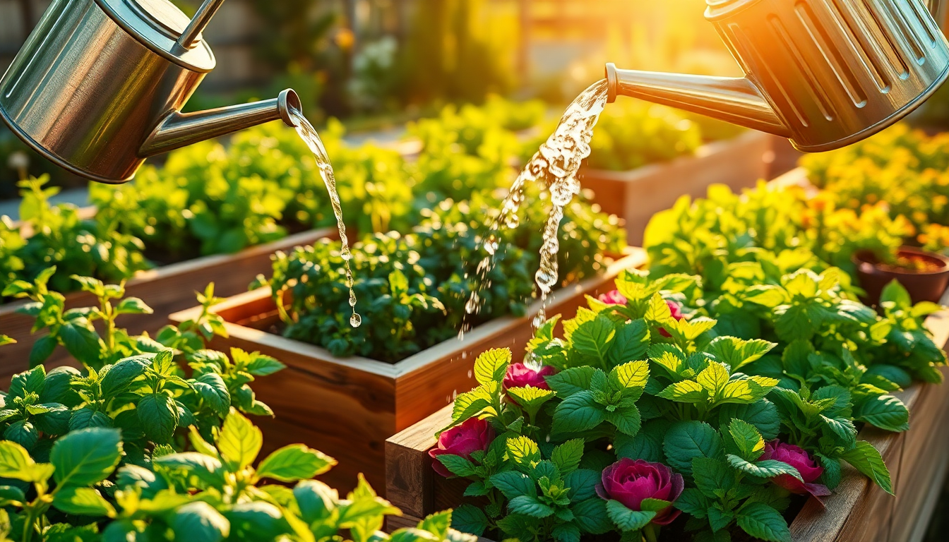 7 Foolproof Watering Hacks for a Flourishing Kitchen Garden – Ecofynd
