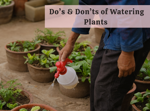 Do’s & Don’ts of Watering Plants as Seasons Change