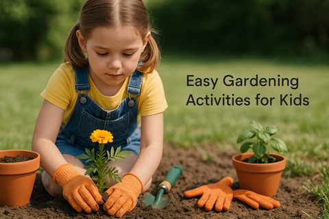 # 3 Easy Gardening Activities for Kids This Weekend