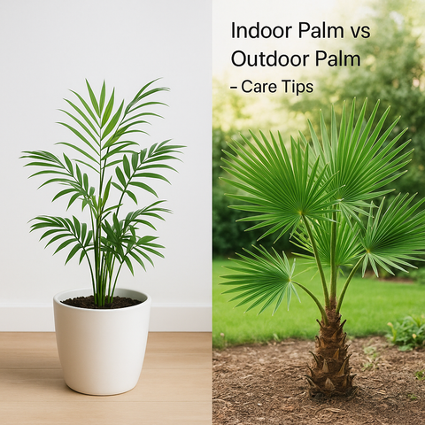 Indoor Palm vs Outdoor Palm – Care Tips