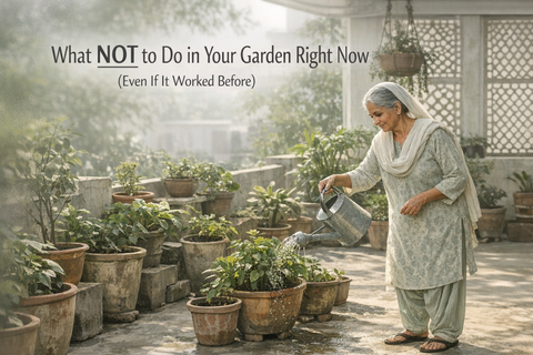 What NOT to Do in Your Garden Right Now