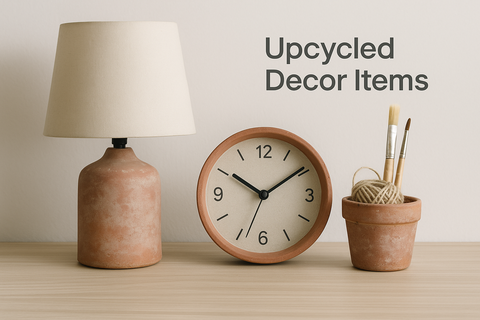 From Waste to Wow: 3 Upcycled Decor Items with Old Planters