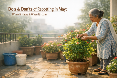 Do’s & Don’ts of Repotting in May: When It Helps & When It Harms