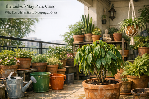 The End-of-May Plant Crisis: Why Everything Starts Drooping at Once