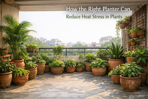 How the Right Planter Can Reduce Heat Stress in Plants