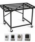 ecofynd Ecofynd GlideBase Heavy-Duty Black Cooler Trolley with 360° Rotating Wheels