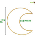 ecofynd Moon 6 Inch Metal Crafts Hoops
