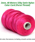 ecofynd Silky Satin Nylon Cord