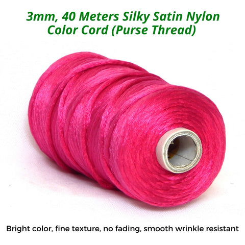 ecofynd Silky Satin Nylon Cord