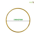 ecofynd Circle 2 Inch Metal Crafts Hoops
