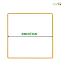 ecofynd Square 2 Inch Metal Crafts Hoops