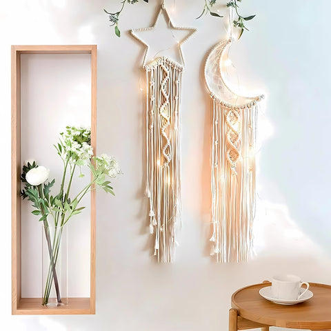 ecofynd Moon 6 Inch Metal Crafts Hoops