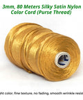 ecofynd Silky Satin Nylon Cord