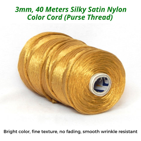 ecofynd Silky Satin Nylon Cord