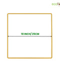 ecofynd Square 10 Inch Metal Crafts Hoops