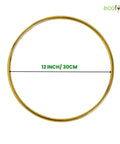 ecofynd Circle 12 Inch Metal Crafts Hoops