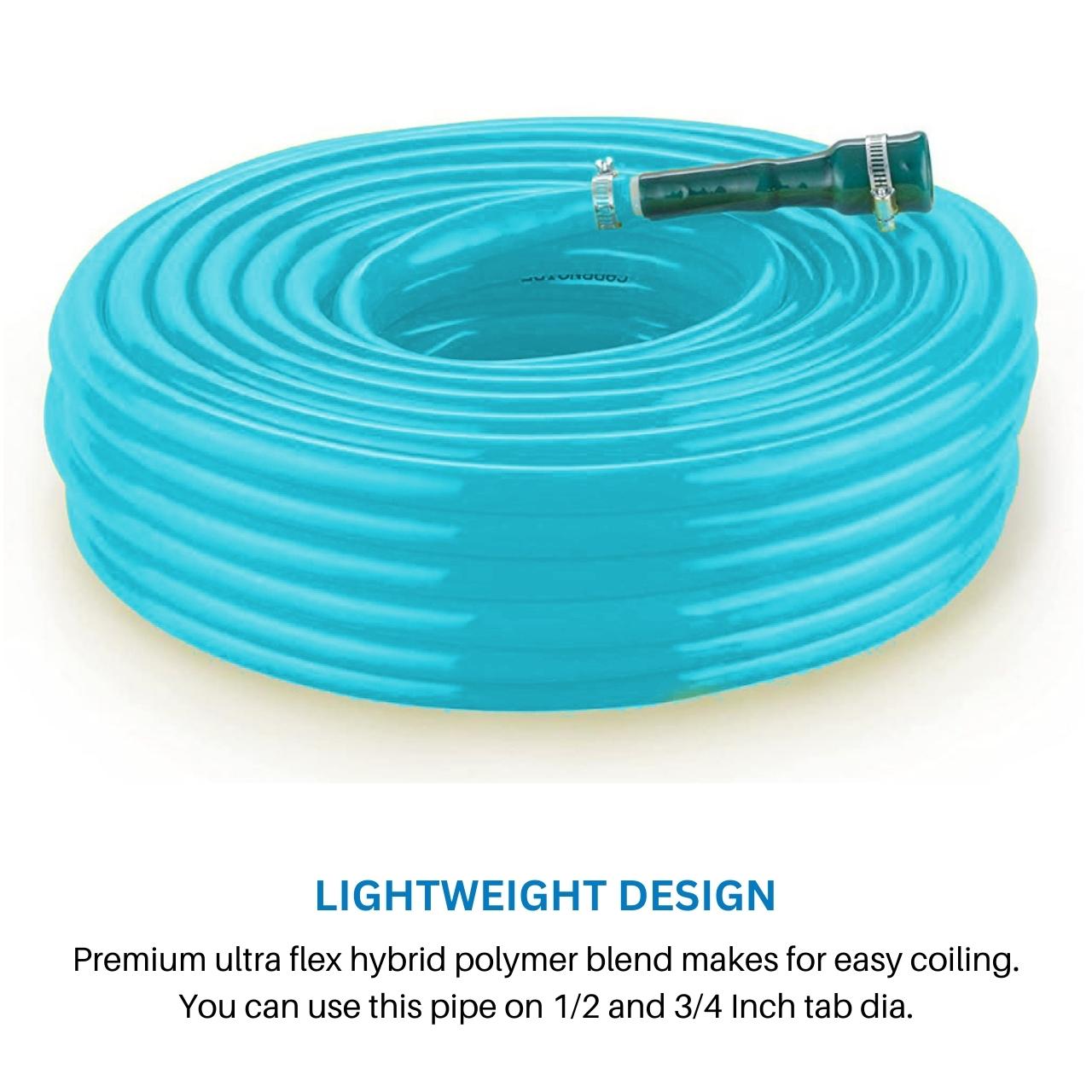 Blue Flexible PVC Water Pipe