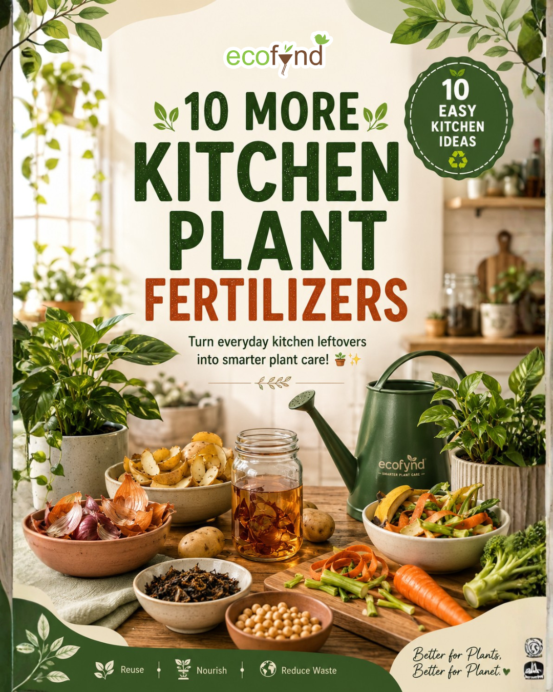 Ecofynd Kitchen Plant Fertilizers guide page