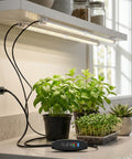 ecofynd Aira2 Grow Light – 2 Head LED Plant Light for Indoor Plants