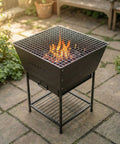 ecofynd Portable Charcoal Fire Pit for Garden