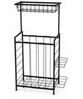 ecofynd Sports Equipment Organizer Rack with Side Racket Holder