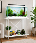 ecofynd Aqua Lift 2-Tier Metal Plant Stand – Strong & Multi-Purpose Design