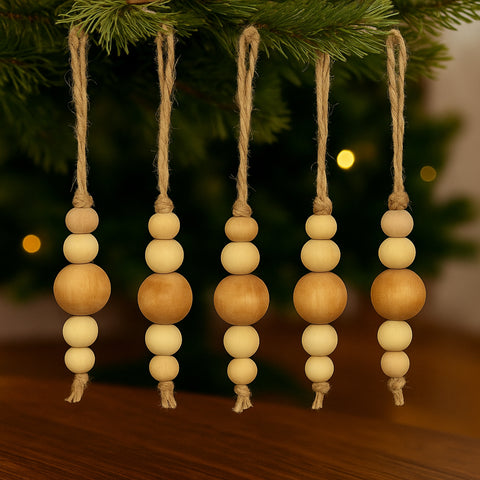 ecofynd Wooden Bead Ornament
