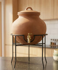 ecofynd Ecofynd Lightweight Metal Matka Stand for Kitchen - Style 3