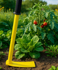 ecofynd Heavy Duty Garden Hand Hoe with 16 inch Handle – Yellow