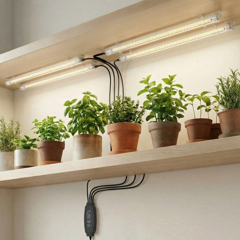 ecofynd Aira4 Grow Light – 4 Head LED Plant Light for Indoor Plants