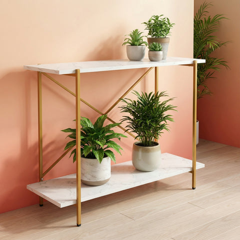 ecofynd Jr Elix Metal Plant Stands for Outdoor Balcony