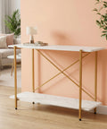 ecofynd Elix Jr 35 Inch Console Table