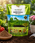 ecofynd 100% Organic 1KG Neem Khali Fertilizer for Plants