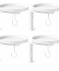ecofynd 1 Pack Cora Wall Mounted Metal Plant Stand with Hanging Hook
