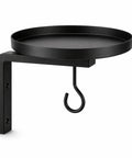 ecofynd 1 Pack Cora Wall Mounted Metal Plant Stand with Hanging Hook
