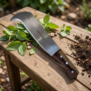 ecofynd Ecofynd Curved Steel Billhook Knife for Gardening & Farming
