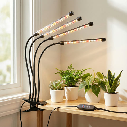 ecofynd Nysa Grow Light for Indoor Plants All-in-One (Seedlings to Fruits)