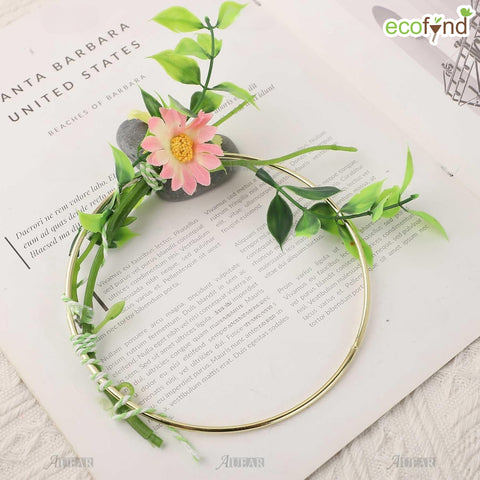 ecofynd Circle 2 Inch Metal Crafts Hoops