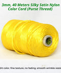 ecofynd Silky Satin Nylon Cord