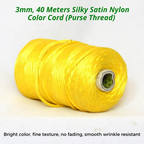 ecofynd Silky Satin Nylon Cord
