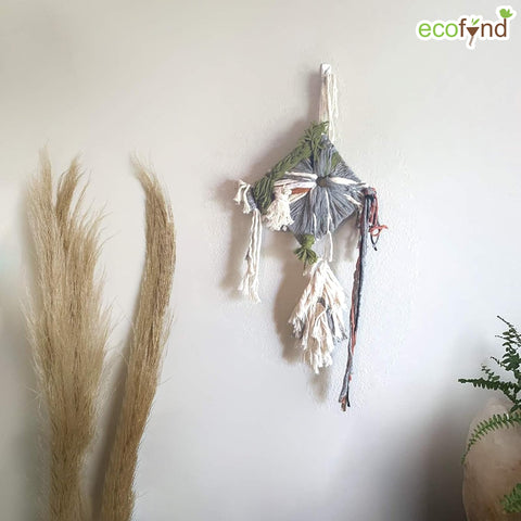 ecofynd Square 4 Inch Metal Crafts Hoops