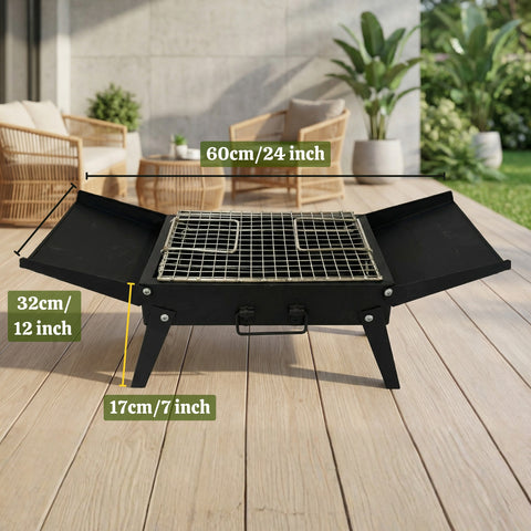 ecofynd Portable and Foldable Charcoal Barbeque Grill