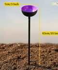 ecofynd Ecofynd Bee Watering Station with Decorative Garden Stake (Purple)