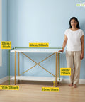 ecofynd Elix Jr. 35 Inch TV Stand – Modern Multipurpose Utility Console