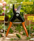 ecofynd Ecofynd Ratchet Pruning Shears for Thick Branch Cutting (Brown)