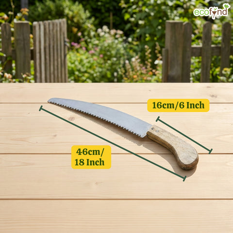 ecofynd Ecofynd Heavy Duty Garden Pruning Saw with 12 Inch Steel Blade