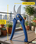 ecofynd Ecofynd Blue Bypass Pruning Shears with Sharp Steel Blade