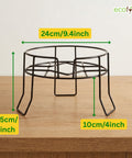 ecofynd Ecofynd Small Metal Matka Stand for Kitchen - Style 2