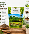 ecofynd 100% Organic 1KG Neem Khali Fertilizer for Plants