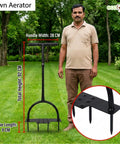 ecofynd Ecofynd DeepRoot Lawn Aerator Tool with 4 Metal Spikes